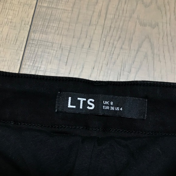 Long Tall Sally LTS Maternity Jeans Womens Size US 4 Long UK 8 Black Denim NEW - Picture 7 of 12